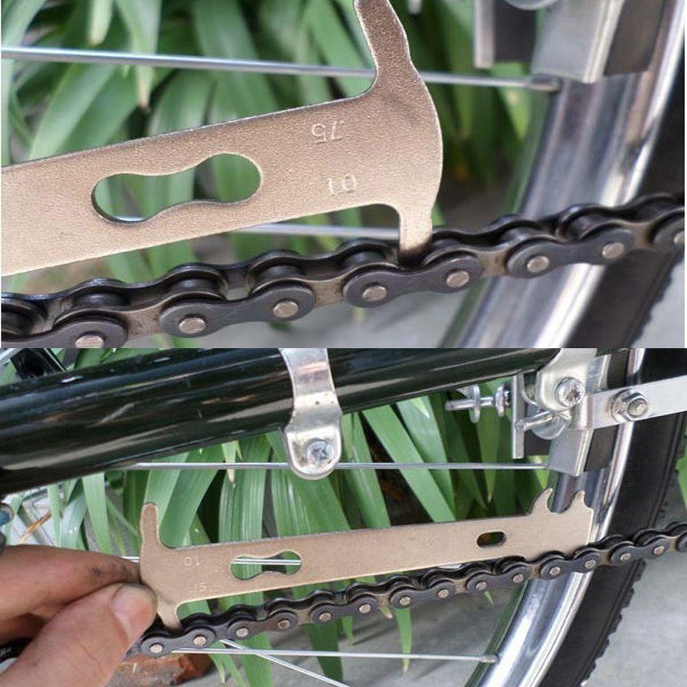 R-FLOWER Bike Chain Checker High Quality Bicycle Repair Pengukur Pemeliharaan Sepeda Check Ruler