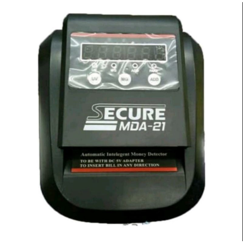 

MESIN DETEKSI UANG SECURE MDA-21 - MONEY DETECTOR TESTER