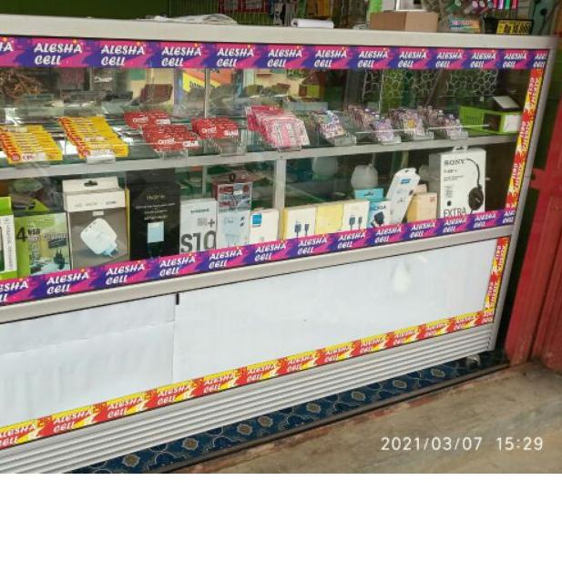 ➧ STIKER ETALASE KONTER PULSA ◙