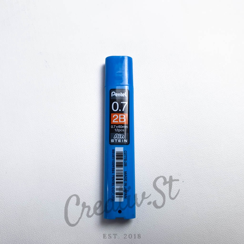 

PENTEL Ain Stein Isi Pensil Mekanik 2B 0.7Mm Lead (C277S)
