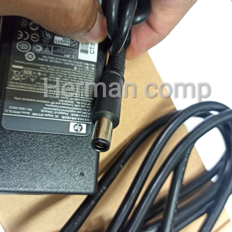 Original Adaptor Charger Laptop Hp 19V 4.74A DC 7.4*5.0mm 90W