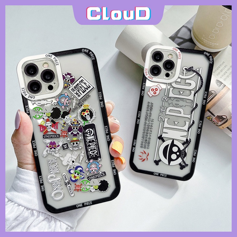 Case Transparan Motif Anime One Piece Untuk Oppo A96 A57 2022 A76 A16K A55 A95 A74 A12 A15 A54 A16 A31 A7 A52 A53S A35 A3S A53S 4z 5F 6lite 4z