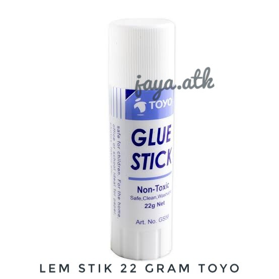 LEM STIK KERTAS LEM KERTAS LEM STICK GLUE STICK 22 GRAM TOYO BESAR NON TOXIC