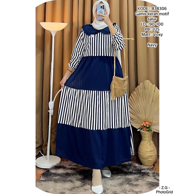 GAMIS VOXY SALUR MURAH | GAMIS VOXY | GAMIS KERAH VOXY | GAMIS CANDA SUSUN VOXY | GAMIS VOXY PREMIUM