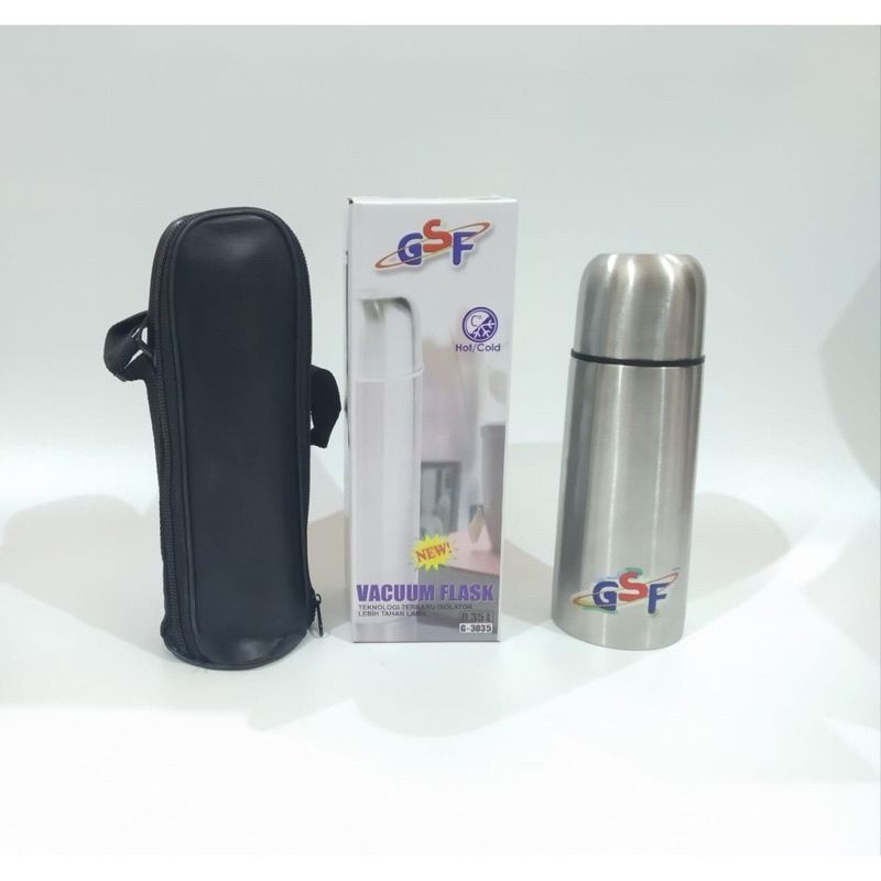 TERMOS  , Botol Minum , 500 ML  , 750 ML  , 1Liter ,  Botol Air +Sarung Stainless Stell