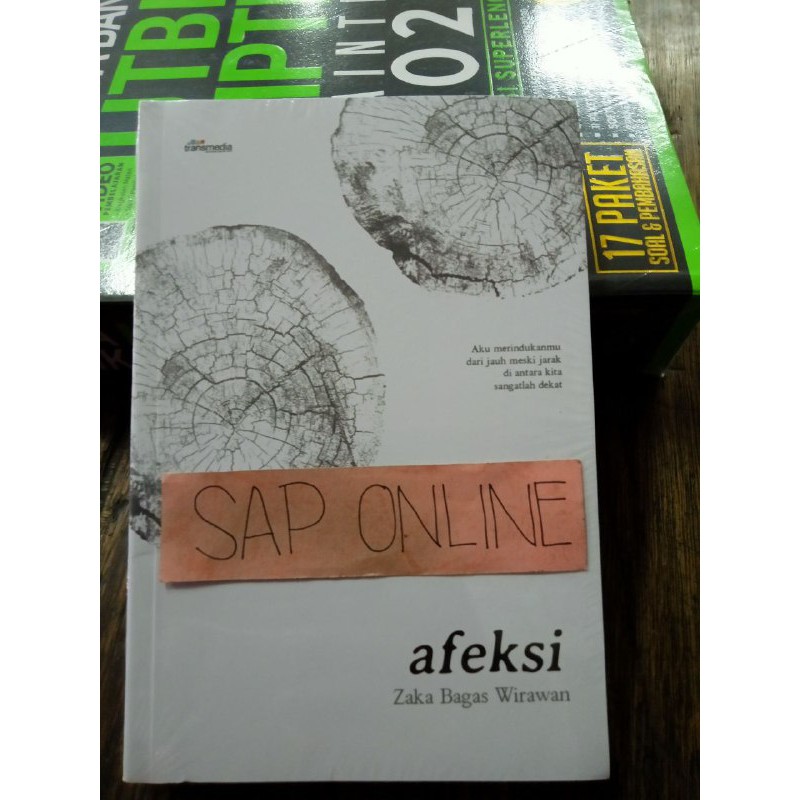 Buku Novel Afeksi - Zaka Bagus Wirawan Original