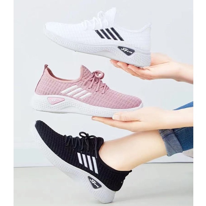 Sepatu Sneakers Running Wanita Fashionable - A-8