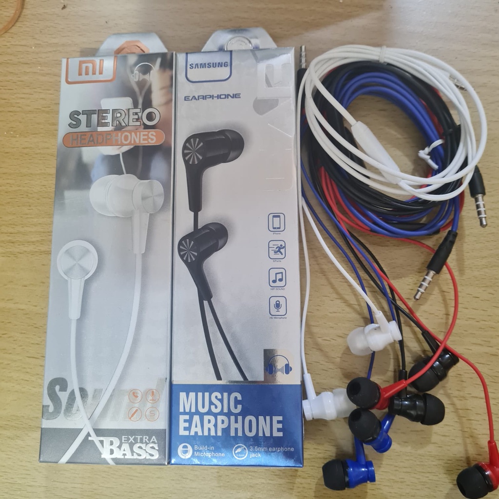 Handsfree JB-10 Headset Earphone JB10 Extra Bass