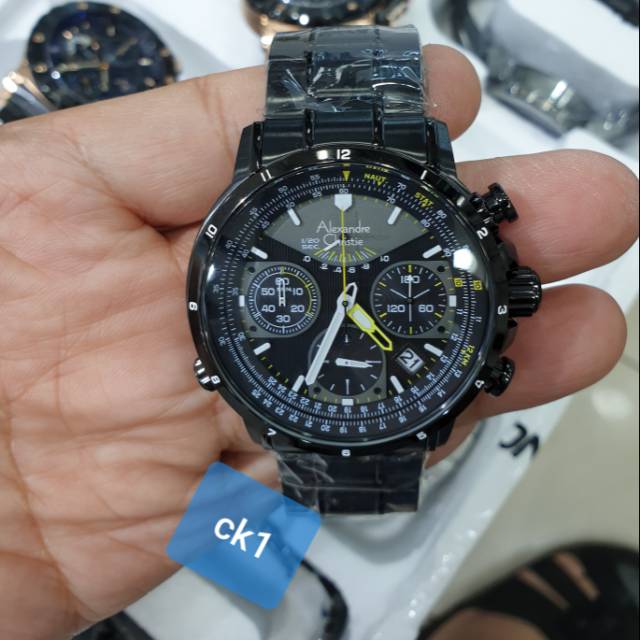 Jam tangan pria Alexandre Christie sportyAC6394MC ORIGINAL BERGARANSI RESMI