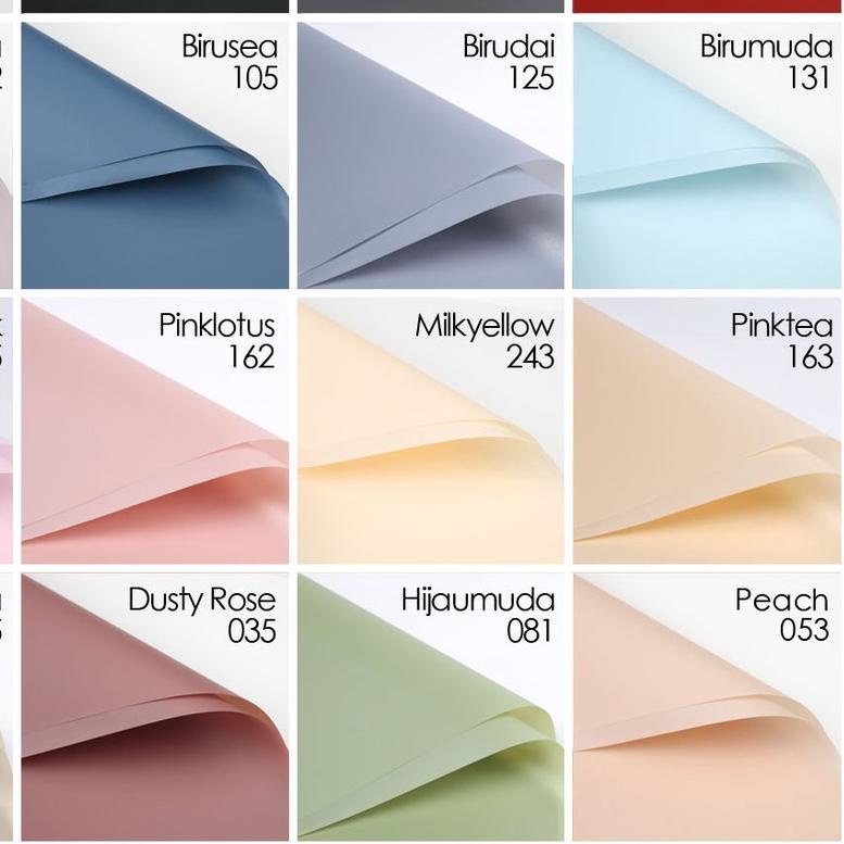 

➤ KERTAS BUNGA MTZ (1 PACK = 20 PCS) FLOWER WRAP/ PEMBUNGKUS BUNGA WATERPROOF ☃