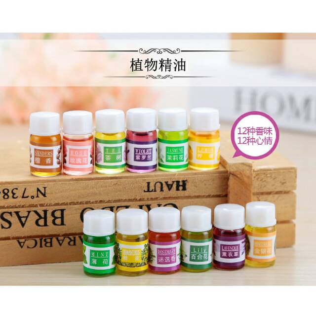 ESSENTIAL OIL WATER SOLUBLE AROMATHERAPY AROMATERAPI PENGHARUM RUANGAN HUMIDIFIER DIFFUSER PURIFIER