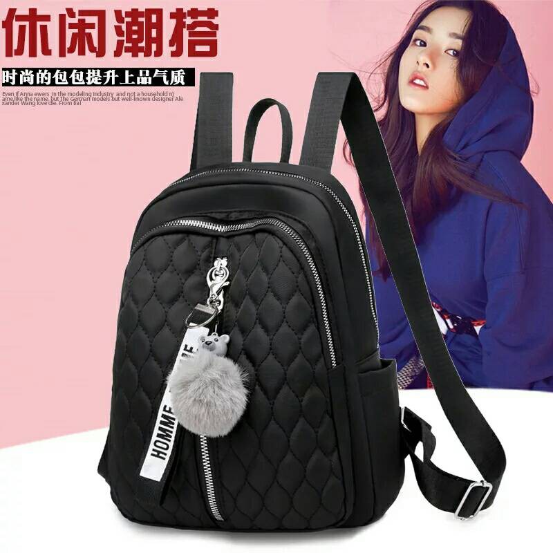 Promo Murah Terbaru Tas Ransel Wanita Eevelyn Bordir Multifungsi High Quality Stylish Fashion Wanita