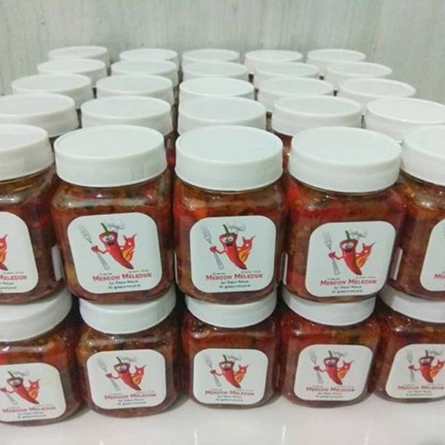

Sambel Mercon Meleduk Cumi Asin 200gr.