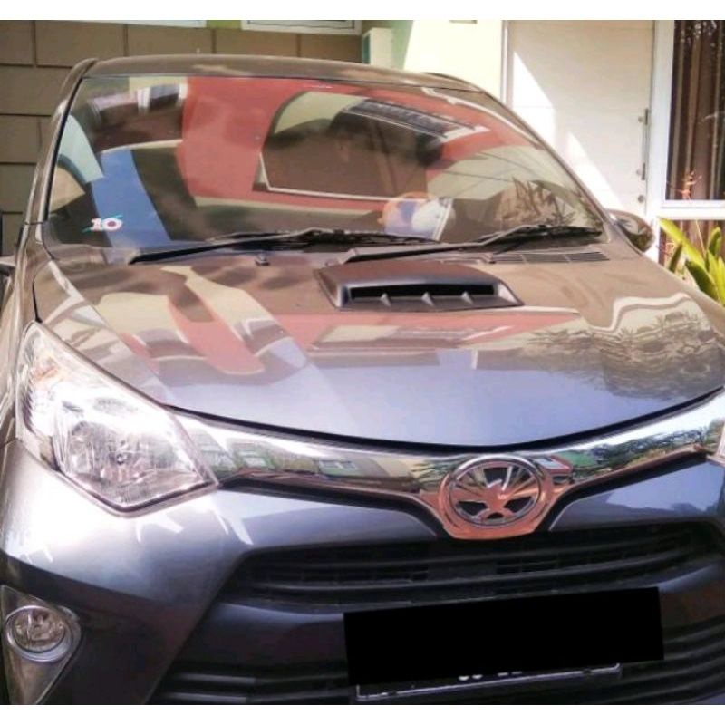 Side Air Flow Mobil MARCH Variasi Kap Mesin