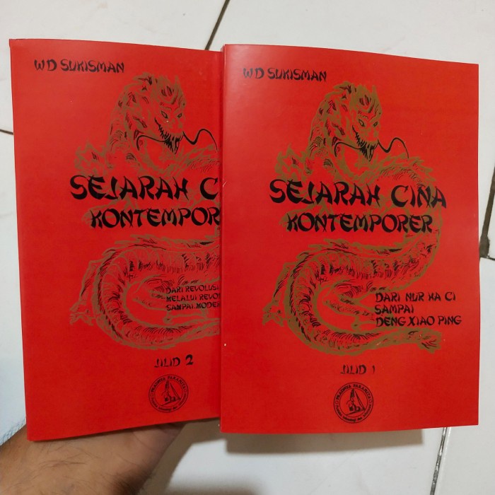 

PROMO!!! SEJARAH CINA KONTEMPORER JILID 1 & 2 SET TERLARIS