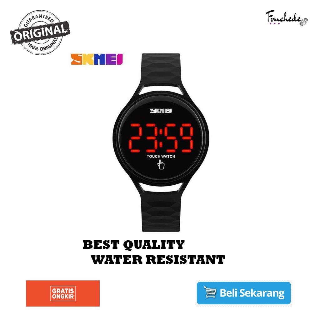 Jam Tangan Wanita Led Original Skmei Jam Wanita Anti Air FRC001