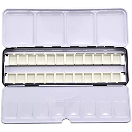

Empty Metal Watercolor Pallet / Palet Cat Air / Watercolor Palette - Watercolor, With 24 Pans