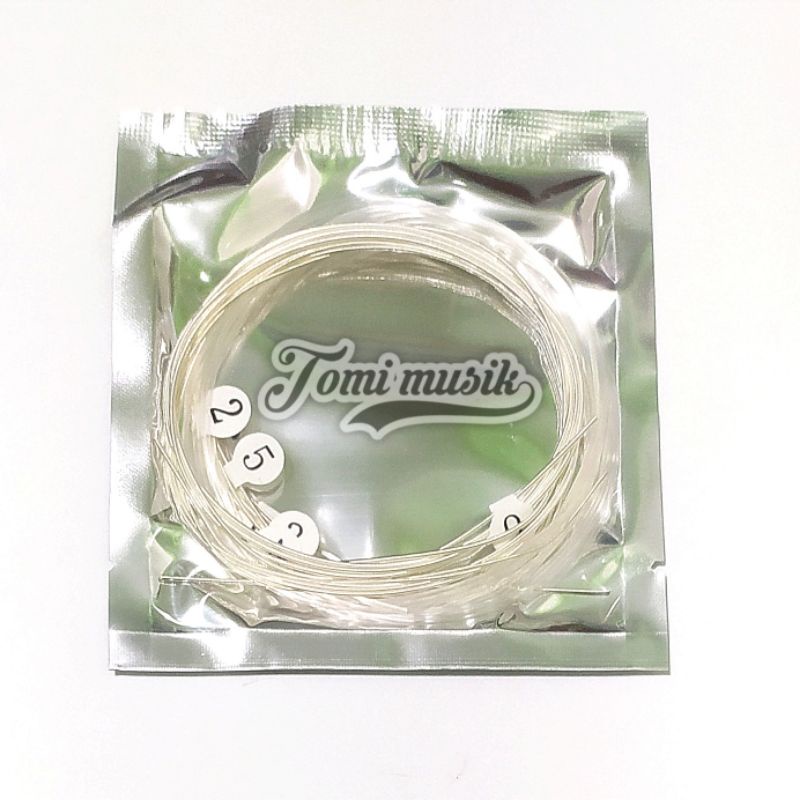 senar gitar nylon classic cowboy clear original normal tension