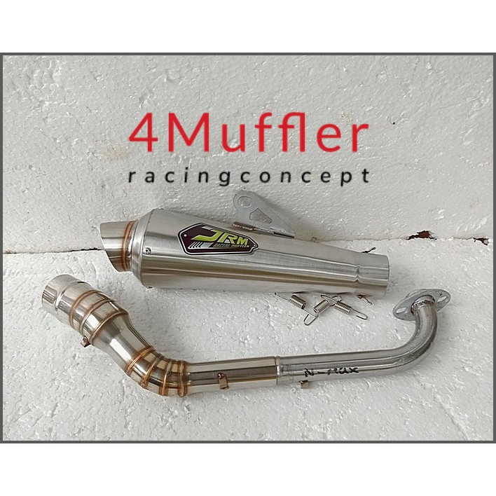 Knalpot Dos Nmax Racing / Knalpot Nmax New / Knalpot Nmax Old / Knalpot Nmax Ngebas Suara Adem