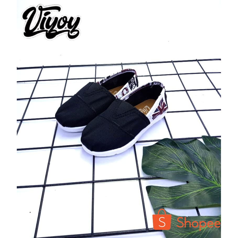 Sepatu Anak slip On Unisex Sepatu Anak Slip On Laki laki Dan Perempuan Sepatu WK Termurah Size 22-35