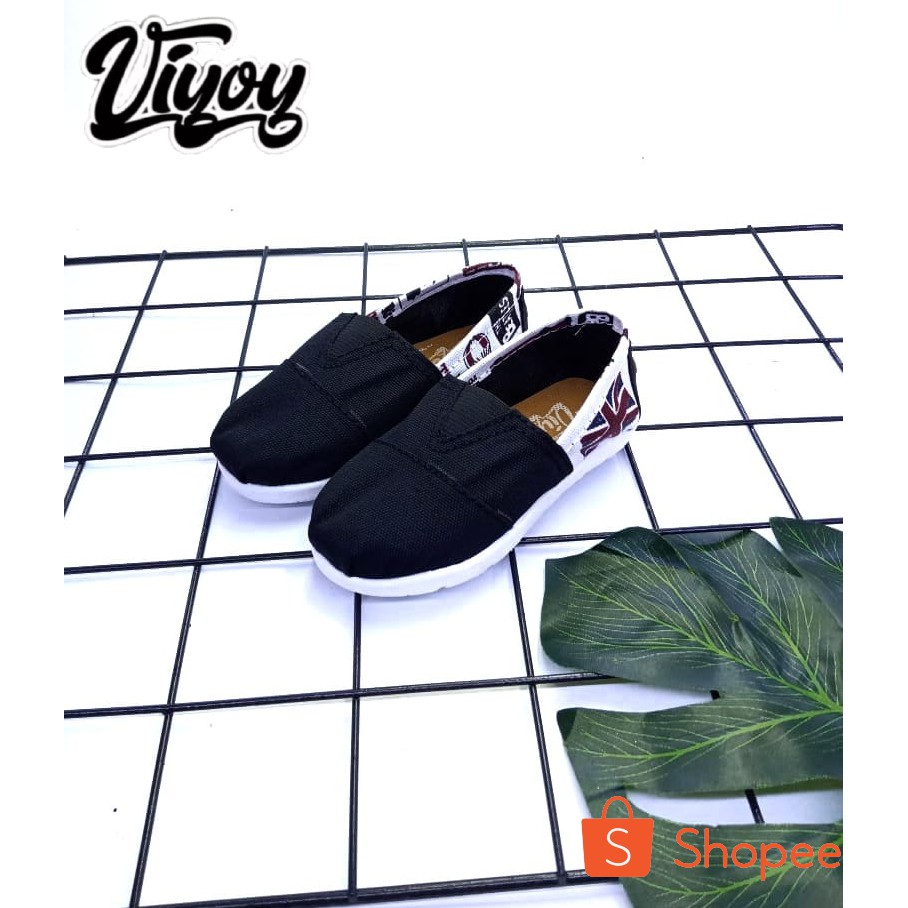 Sepatu Anak slip On Unisex Sepatu Anak Slip On Laki laki dan perempuan Sepatu WK Termurah Size 22-35