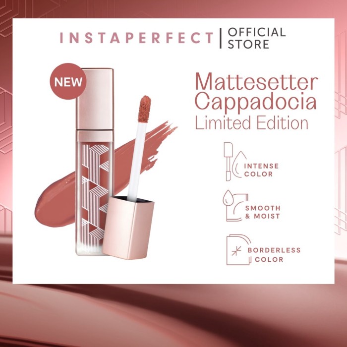 Wardah Instaperfect Mattesetter Lip Matte Paint Cappadocia Edition