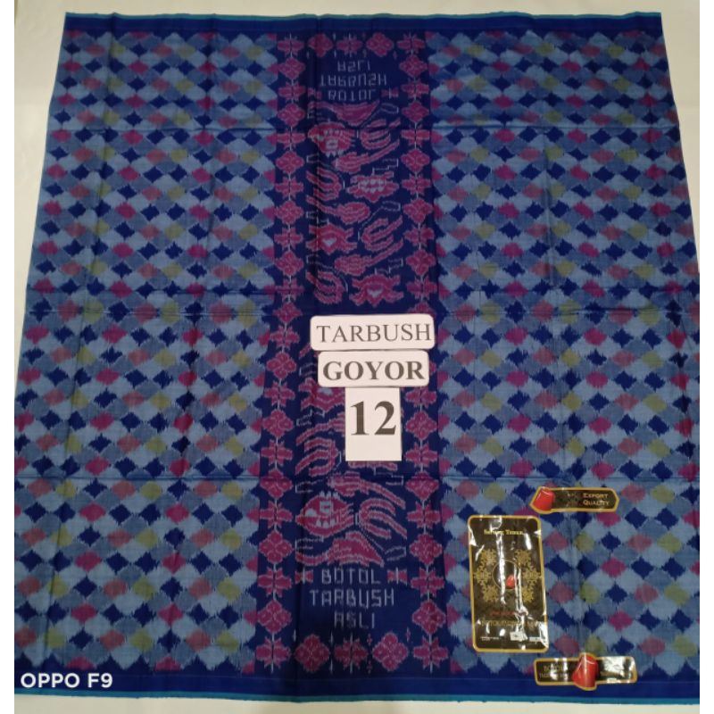 SARUNG BOTOL TARBUSH ASLI GOYOR GRADE A WARNA BIRU DAN UNGU.ATBM BY SAPPHIRE