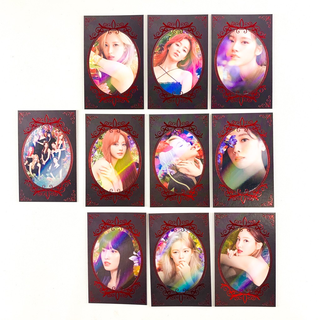 [sharing] TWICE - Eyes Wide Open Withdrama Hologram Photocard Benefit