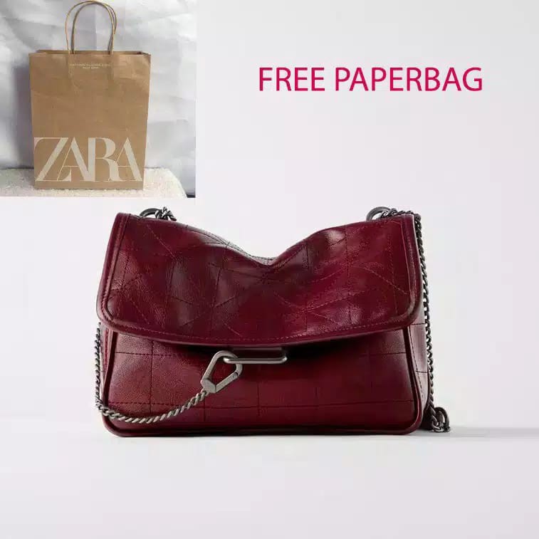 Tas Selempang Polos Wanita Import Free Paperbag #106