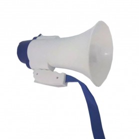 Grab Medan ZANSONG Toak Megaphone dengan Fungsi Rekaman - ZS-18 - White