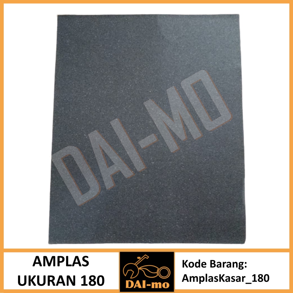 Amplas Kertas Kasar CC-180/ Amplas Kayu Tembok Per Lembar 23x28 cm Amplas Lembaran Grit 180