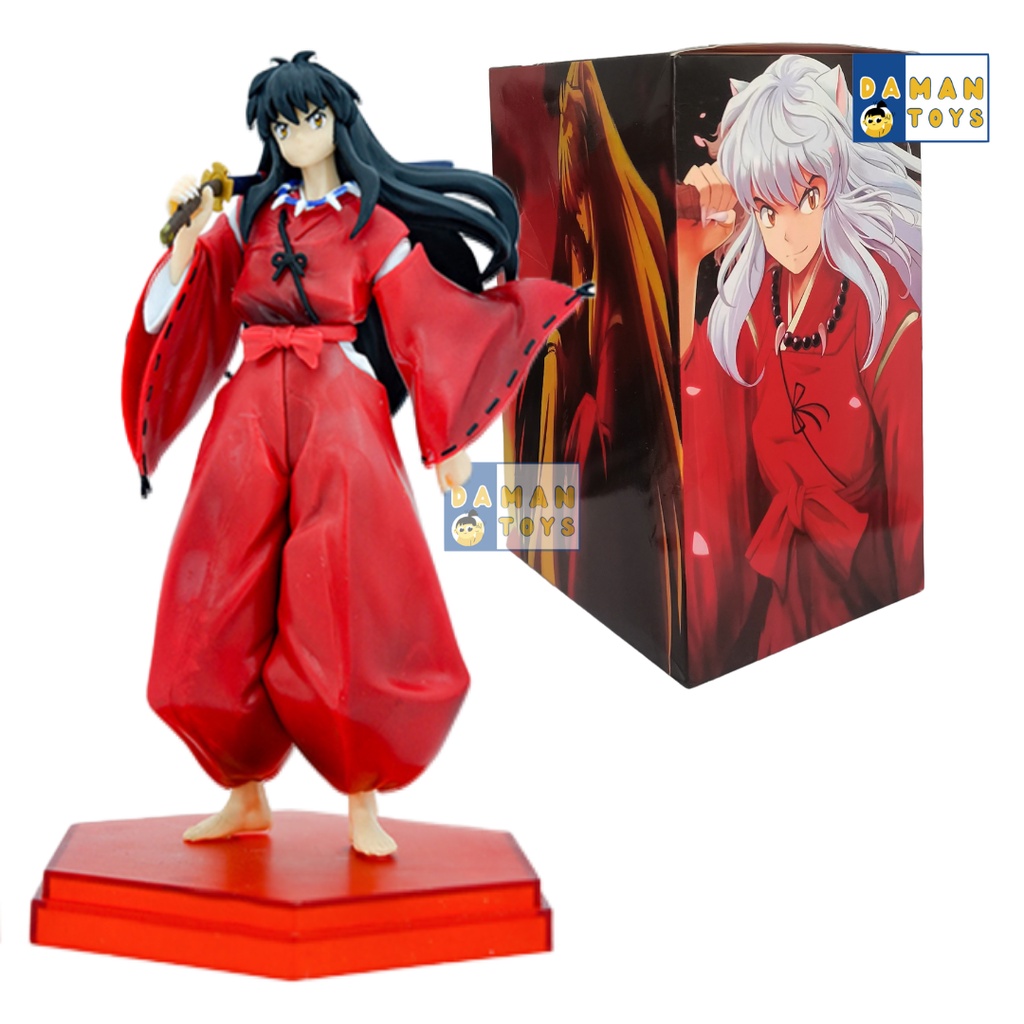 Figure Anime InuYasha Sesshomaru Patung Minifugre Anime Hobi Koleksi