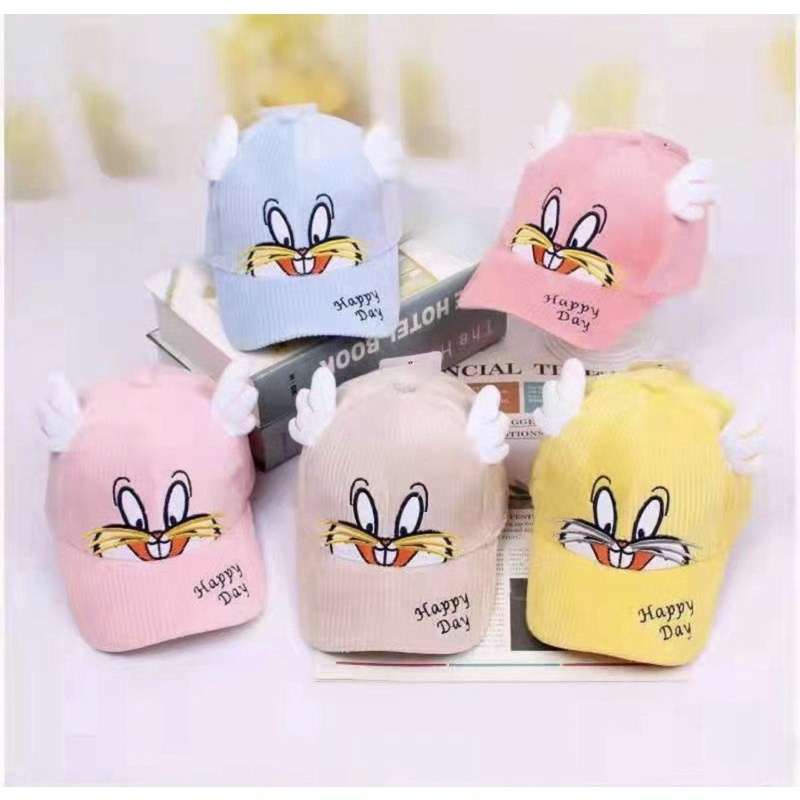 Topi Baseball Anak Model Looney Tunes Bahan Lembut / Kids Toddler Baseball Hat