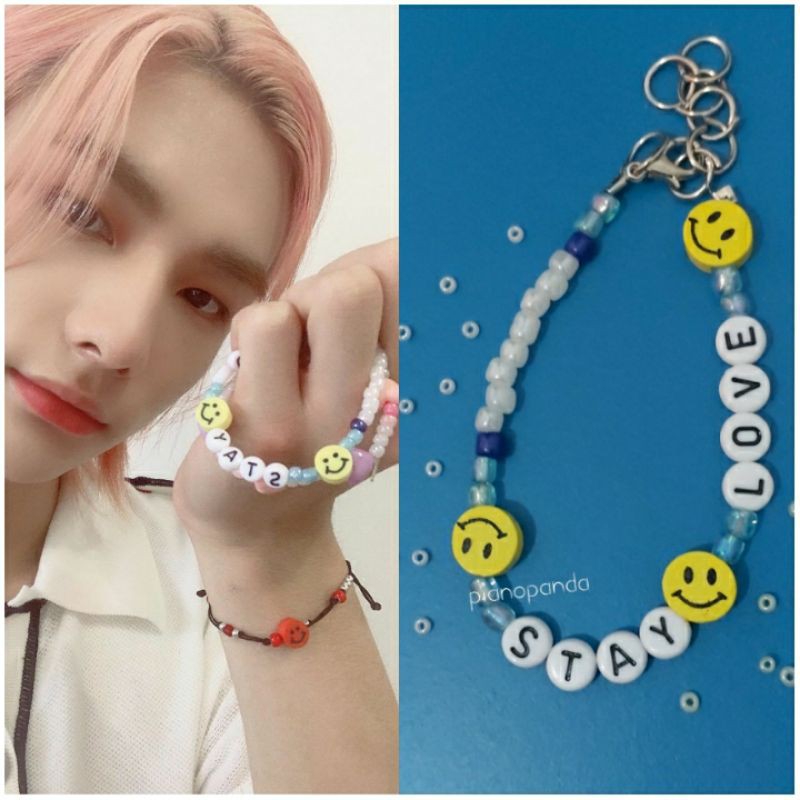 Gelang Manik-Manik/Beads Bracelet KPOP custom