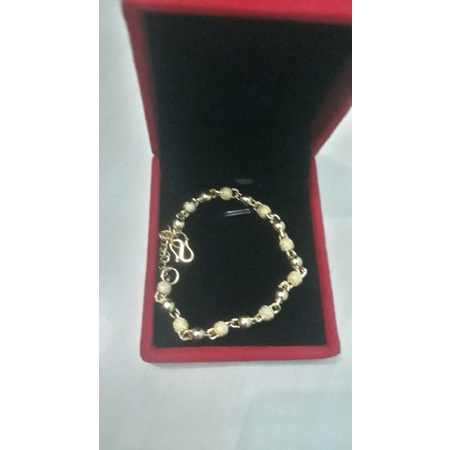 gelang platinum anti karat