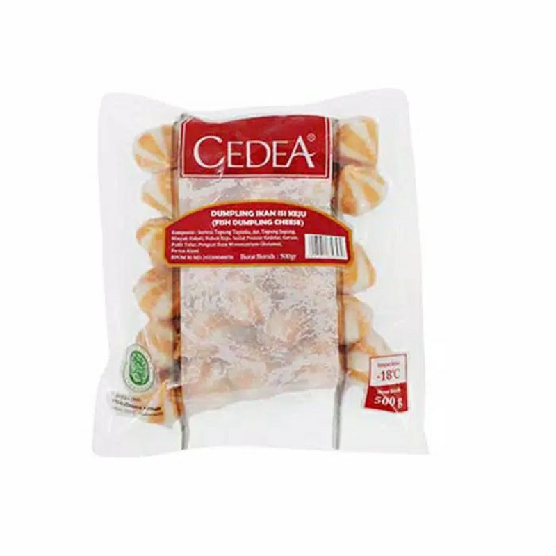 

Cedea Fish Dumpling Cheese 500gr