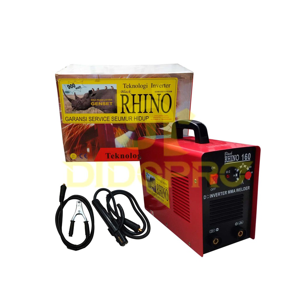 Mesin Las Rhino 160 A / Trafo Las Inverter Rhino MMA 160A