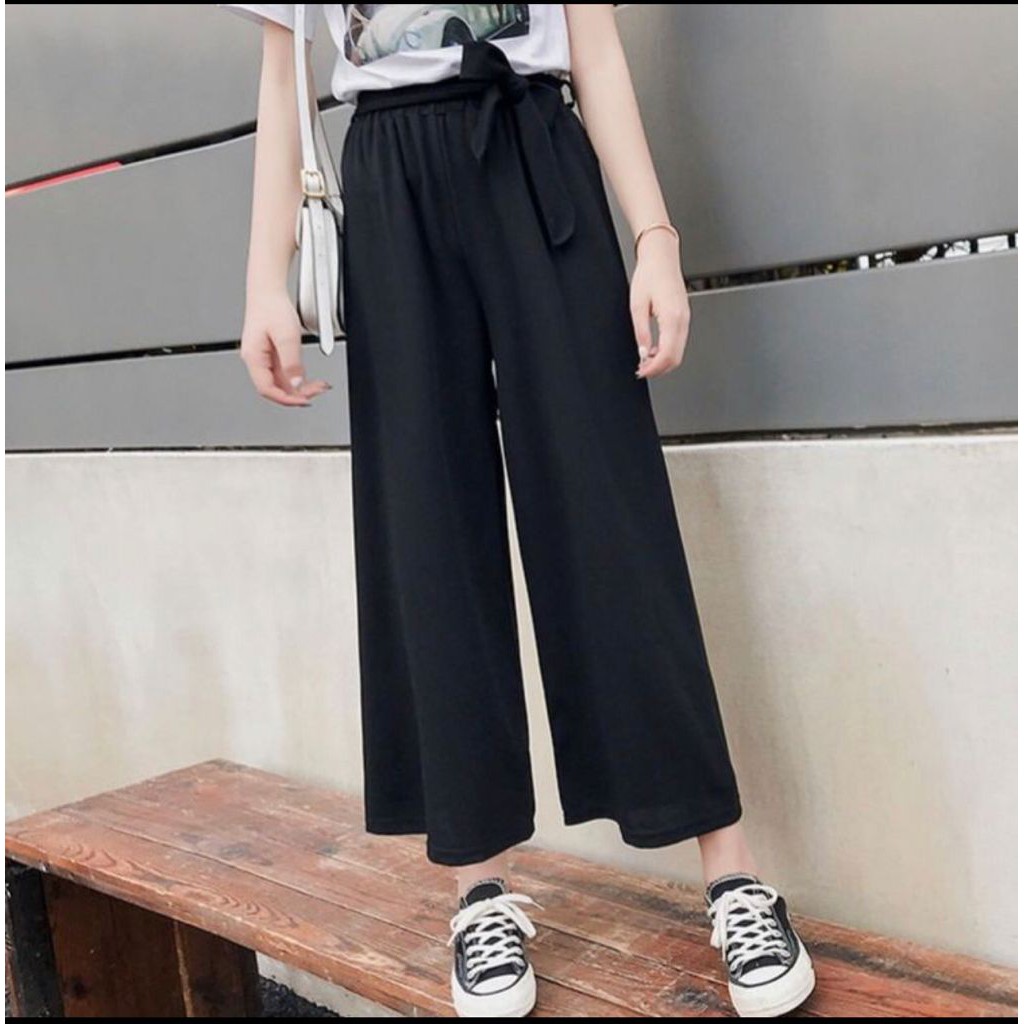 TERLARIS CELANA KULOT WOLFIS PREMIUM TALI PINGGANG | CELANA KEKIN | KULOT WOLFIS-1