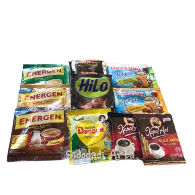 

Minuman Instan Campur-Campur (1.Sachet / Eceran)