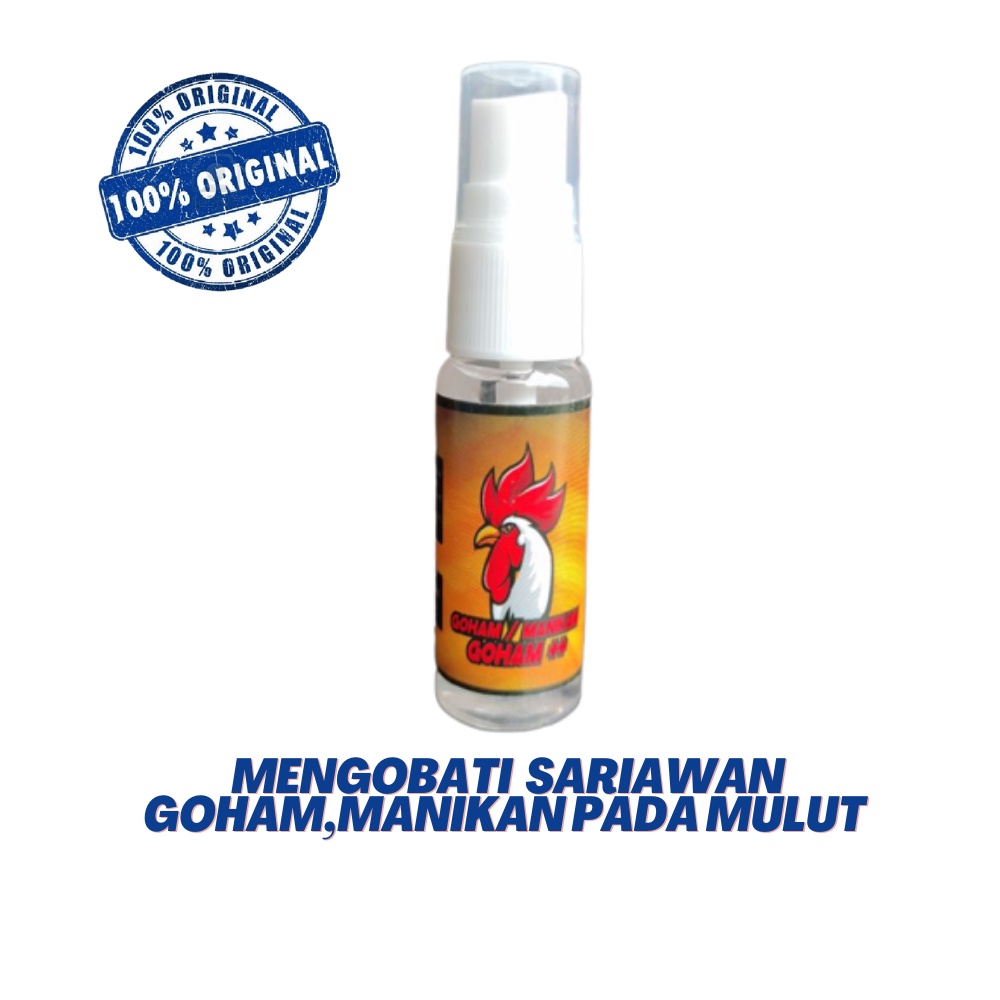 GOHAM ++ SEMPROT  - Obat ayam manikan atau sariawan