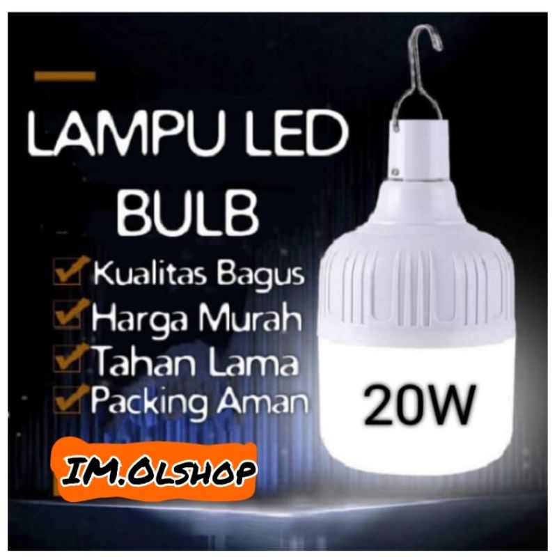 Lampu Bohlam LED Kapsul Capsule Tabung 20W⭐IM.Olshop⭐