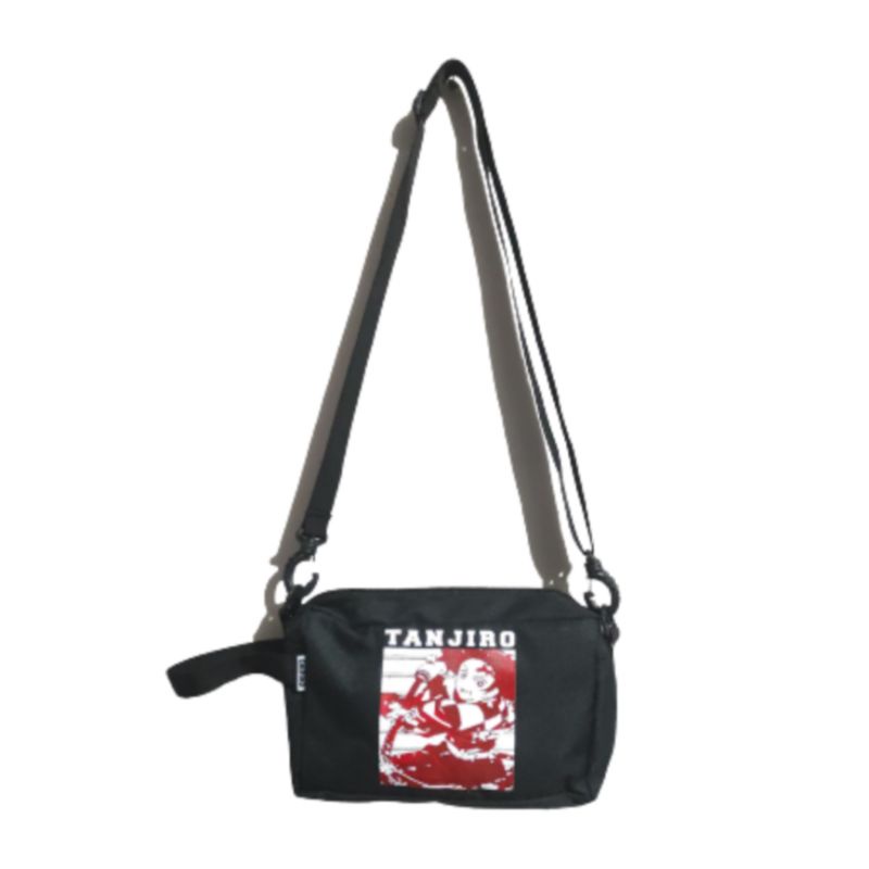 PROMO SLING BAG TANJIRO KAMADO Tas Kimetsu No Yaiba Tas Tanjiro Tas Anime Kimetsu No Yaiba Zenitsu N