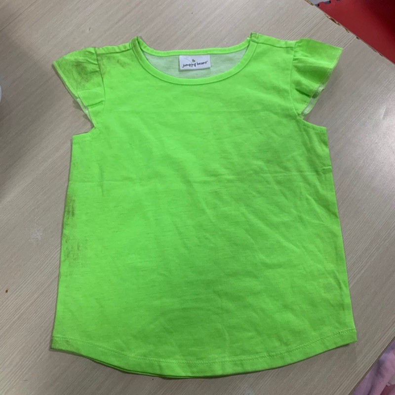 Jumping Beans baju anak termurah warna hijau neon