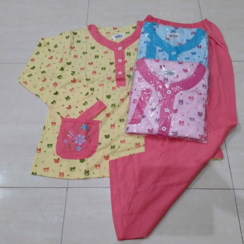 Baju Tidur AMRO PP XXL / Jumbo Label putih SJJX 5074