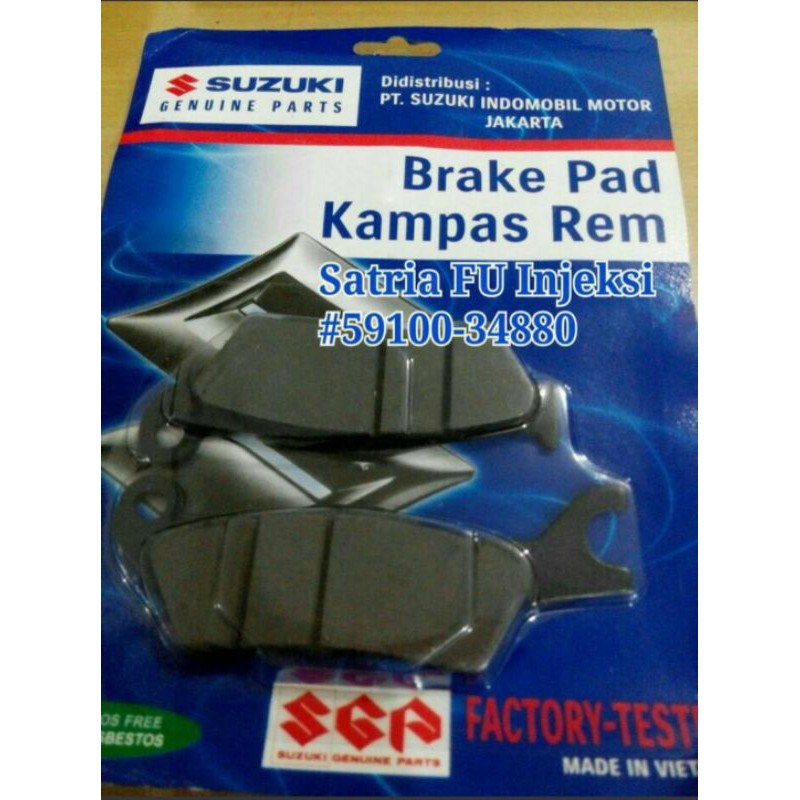 KAMPAS REM DEPAN SUZUKI SATRIA FU150 INJEKSI FU FI ORIGINAL SGP