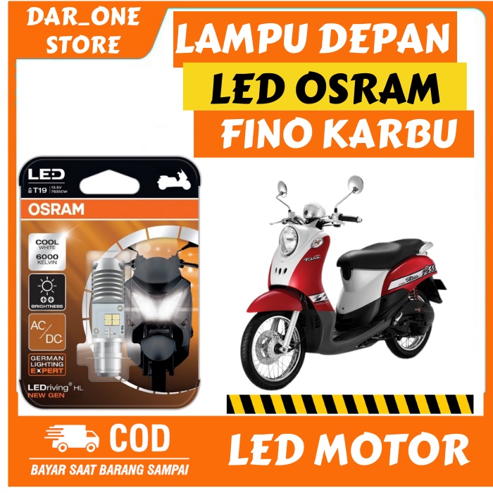 LAMPU DEPAN LED OSRAM MOTOR YAMAHA FINO ORIGINAL