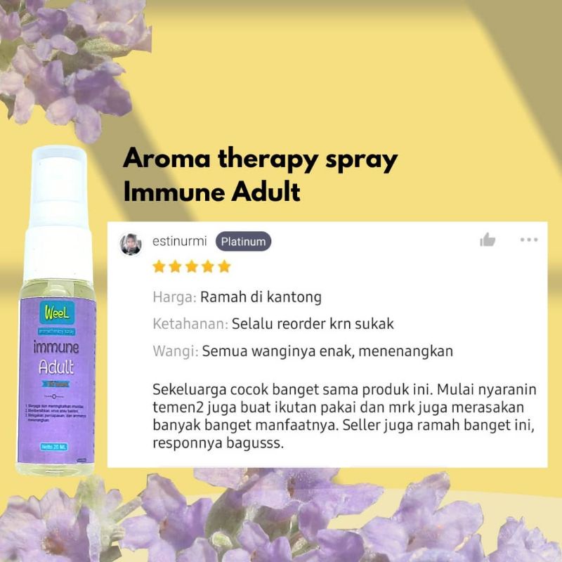 Essential Oil Weel immune Adult ( Dewasa)