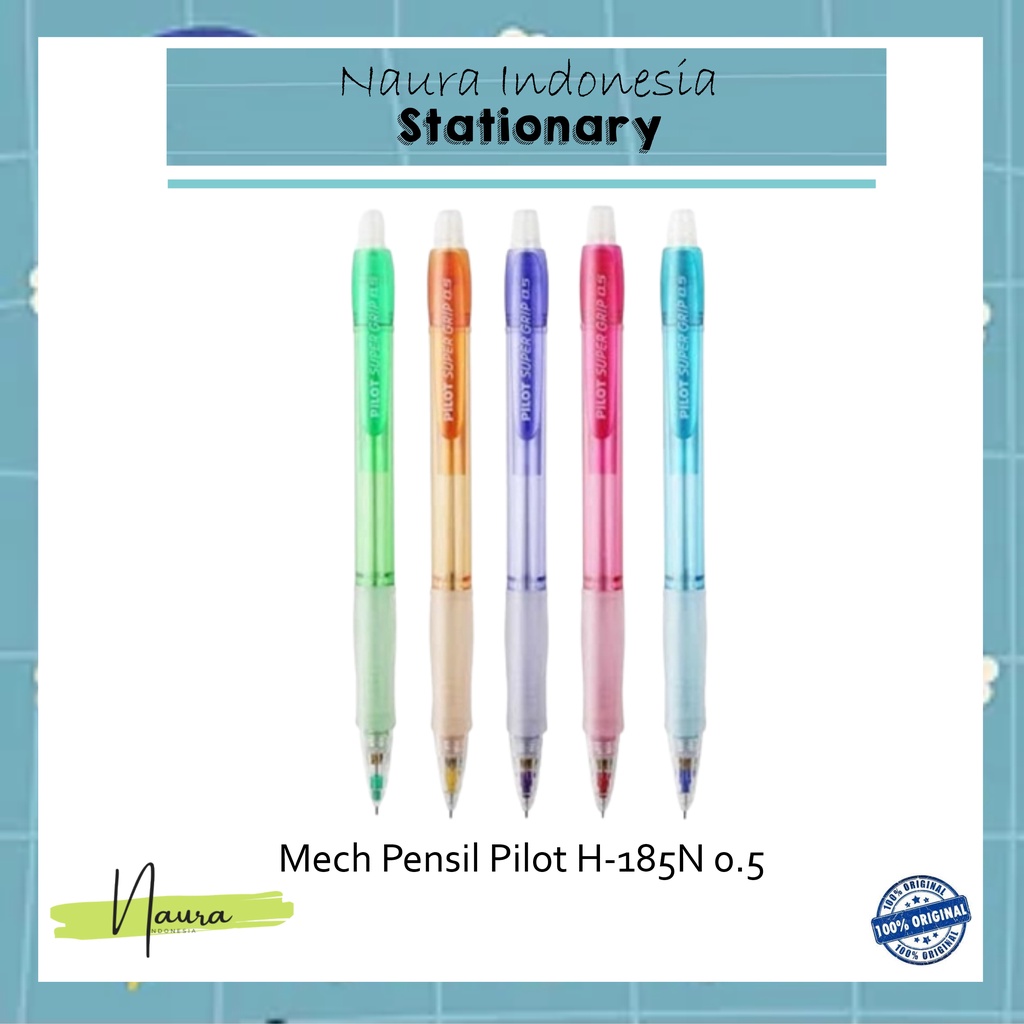 

MECH PENSIL PILOT H-185 N 0.5 | PENSIL MEKANIK