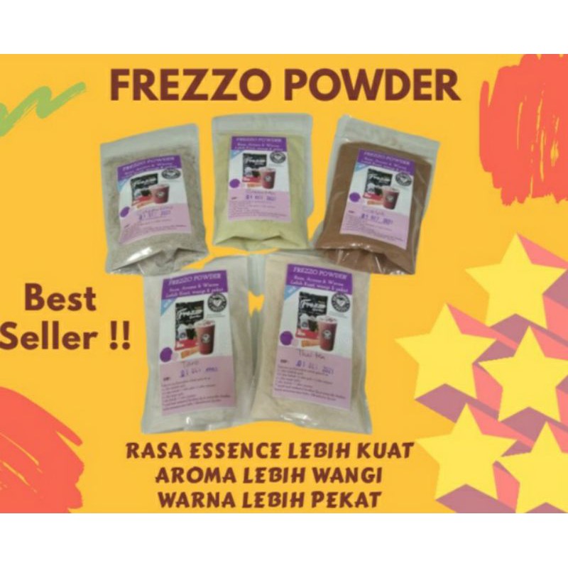 FREZZO Powder 250 gr bubuk minuman / bubuk minuman kekinian / bubuk cappucino / powder drink Boba