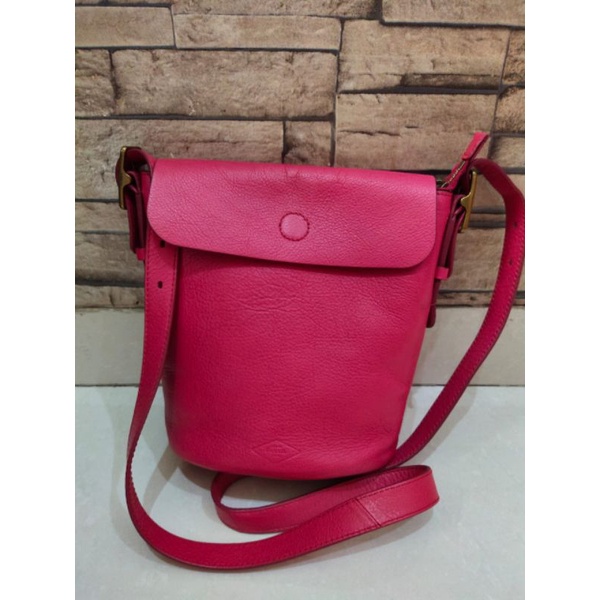 tas fossil bucket harper selempang wanita branded